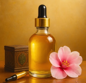 HIMVEDA ORGANIC Aceite Portador de Semillas de Camelia Puro y Natural Prensado en Frío Grado Cosmético Antienvejecimiento Cuidado del Cabello y la Piel Proveedor a Granel - Product Image 1