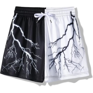 Pantalones Cortos Deportivos de Malla para Hombre, con Estampado Gráfico Sublimado, de Secado Rápido, Transpirables, para Baloncesto y Uso Casual - Product Image 4