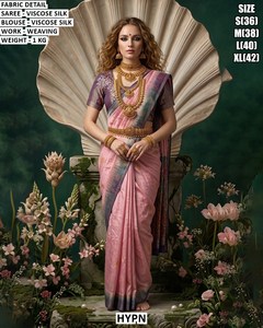 Sari Artístico con Diseño Fluido - Product Image 3