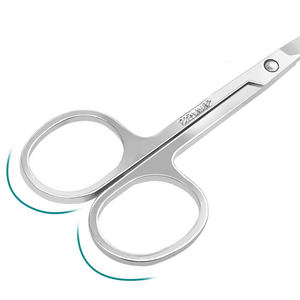 NEW Professional Stainless Steel Nose Hair Scissors <b>Round</b> Tip Design <b>Small</b> Eyebrow Scissor ANAAIF - Product Image 5