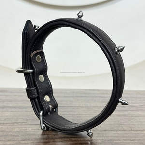 New Luxury Designer Genuine Leather <b>Dog</b> <b>Collar</b> Hair On Cowhide Leather Adjustable Buckle Handmade Stylish Pet <b>Collar</b> for <b>Dogs</b> - Product Image 6