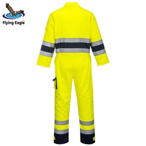 Uniforme de Trabajo Industrial Resistente, Chaqueta y Pantalones de Algodón Transpirable, Ropa de Trabajo Protectora - Product Image 6