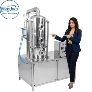 Secador de Lecho Fluido de Acero Inoxidable Micron India, Capacidad de 25 kg, Calentamiento Eléctrico de 12 kW, Soplador de 3000 W, Equipo para Gránulos, 1 Año de Garantía - Product Image 4