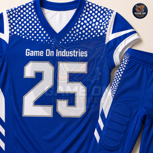 Uniforme de Fútbol Americano Personalizado 2026 con Logotipo, OEM ODM, Jersey Transpirable de Poliéster con Pantalones Acolchados Integrados - Product Image 6