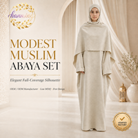 Robe musulmane pour femme, foulard élégant de type cape, tenue quotidienne de vêtements ethniques