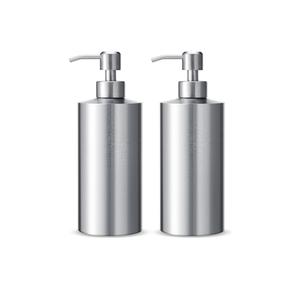 Distributeur de savon liquide en acier inoxydable avec pompe manuelle, anti-rouille, pour cuisine et salle de bain, bouteille rechargeable - Product Image 4