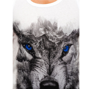 Camiseta sin mangas sublimada con logo para culturismo, camiseta sin mangas para hombre, camiseta de sublimación para hombre - Product Image 4