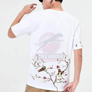 Nouveaux T-shirts brodés personnalisés style streetwear respirants – Vente chaude - Product Image 4