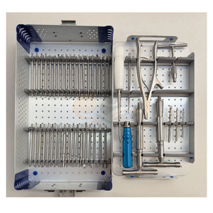 Juego de Destornilladores y Extractores Quirúrgicos Ortopédicos Manuales de Acero Inoxidable, Kit de Instrumentos Reutilizables para la Extracción de Tornillos Óseos - Product Image 1