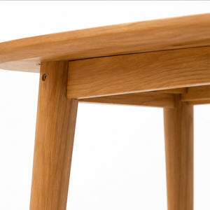 Ensemble de salle à manger rectangulaire en teck de luxe ARTERRA, table à manger minimaliste moderne avec chaises pour la maison et le café - Product Image 4