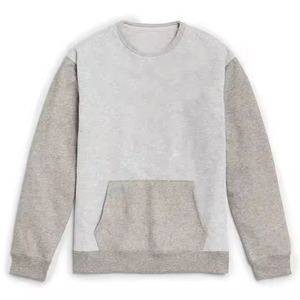 Sudadera de Alta Calidad de Algodón y Poliéster para Hermandades, con Cuello Redondo, Corte Holgado, Cierre de Cremallera, Mangas Largas, Estampado Invernal - Product Image 1