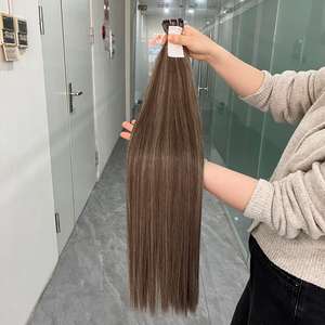 Extensiones de cabello humano virgen vietnamita con cutícula alineada, en varios colores, cabello natural ondulado. - Product Image 5