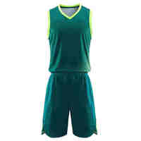 Maillots de basket-ball personnalisés de haute qualité pour hommes et femmes et ensembles d'uniformes d'équipe, 100% polyester, séchage rapide, respirant, sans manches