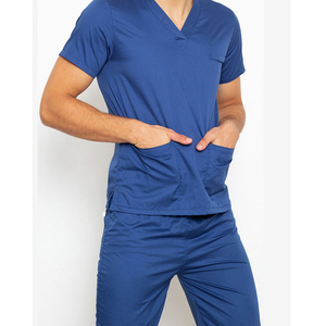 Uniforme Médico, Uniforme de Enfermería para Clínica Dental, Conjuntos de Uniformes Médicos de Manga Corta, Trajes Quirúrgicos para Hombre, Uniforme de Hospital - Product Image 4