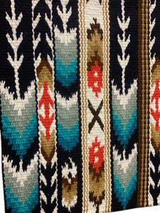 Couverture de selle en feutre de laine écologique faite à la main, durable, style western, fournie par un fabricant indien, pour spectacles de rodéo et chevaux - Product Image 2