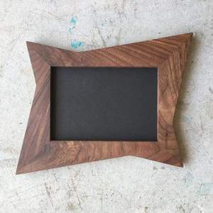 Handcrafted <b>Wooden</b> <b>Photo</b> <b>Frame</b> With Natural Finish For Displaying Family Pictures In Home And Office Spaces - Product Image 1