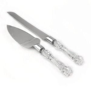 Ensemble de présentation de gâteaux de luxe – Couteau et spatule à dessert haut de gamme pour les célébrations modernes et les rassemblements élégants - Product Image 4