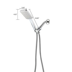 Chrome Handheld <b>Shower</b> Faucet High Pressure Multi-Function for the <b>Shower</b> Room <b>Accessories</b> - Product Image 6