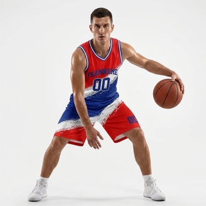 Fabricante de Uniformes de Baloncesto Personalizados, Camisetas y Pantalones Cortos, OEM ODM, Venta al Por Mayor, Tela de Malla 100% Poliéster, Transpirable y de Secado Rápido - Product Image 4