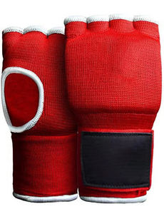 Protège-mains de boxe en gel, bandages de poignet longs unisexes, rembourrés, pour protection des poings sous les mitaines - Product Image 4