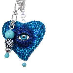Artisan <b>Bee</b> Hanging Decor Sustainable Christmas <b>Gift</b> Decorative Glass <b>Bee</b> Ornament <b>Bee</b> Lover Holiday <b>Gift</b> Handmade Tree - Product Image 2