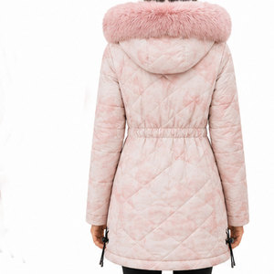 Abrigo Parka con Capucha de Piel Sintética para Mujer, con Acolchado Cálido de Primera Calidad, Exterior Impermeable y Forro Interior Transpirable y Cómodo - Product Image 2