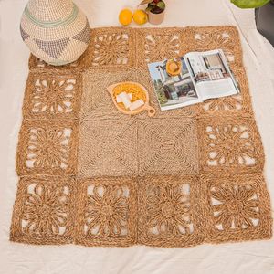 Wholesale Eco Friendly Natural Seagrass <b>Rug</b> Handwoven Seagrass Carpet for Living Room Bedroom Decor - Product Image 5