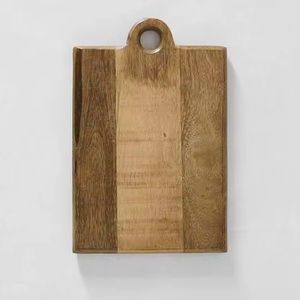 Tabla de cortar de madera maciza de grado alimenticio para una preparación de alimentos segura, higiénica y eficiente - Product Image 1