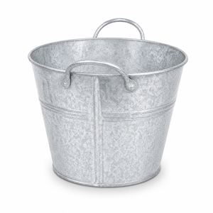 Seau à boissons et à glace en acier galvanisé anti-rouille avec poignées en bois, grand format, pour refroidir les boissons et la bière lors de fêtes - Product Image 6