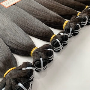 Prêt à expédier trame droite couleur naturelle vietnamien humain Bundle Extensions de cheveux produits de vente chaude 2024 - Product Image 4