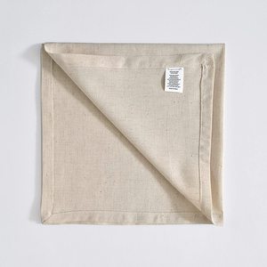 Servilletas de tela para la cena, mezcla de algodón y lino, paquete de 12, calidad premium natural, esquinas mitradas para uso diario, preencogidas, 20x20 pulgadas - Product Image 5