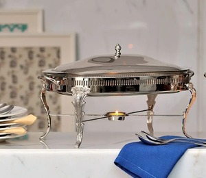 ถาดอุ่นอาหารสแตนเลสทรงสี่เหลี่ยม ทนทาน พร้อมฝาปิด สำหรับงานจัดเลี้ยงและงานอีเว้นท์ ราคาดีที่สุด - Product Image 4