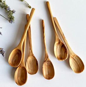 Regalo para Despedida de Soltera, Cuchara de Madera Moderna y Lujosa Personalizada, Recuerdos de Boda al por Mayor, Logotipo Personalizado Grabado con Láser, Apto para Alimentos - Product Image 6