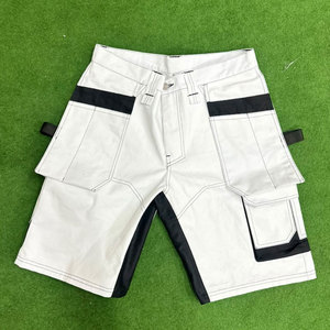 Pantalones Cortos Cargo para Hombre de Alta Calidad, 100% Algodón, Sólidos, Cintura Media, Ligeros, Hechos a Medida, Ropa Casual de Secado Rápido y Ecológica - Product Image 4