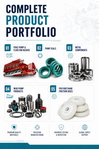 Inserto de Bomba U207 Coreseal de Alta Resistencia con Amortiguador de Válvula Flexible y Almohadilla de Elastómero Resistente al Desgaste - Product Image 2