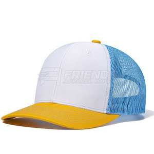 Casquette de camionneur personnalisable avec logo, 100% coton, légère, dos en maille, ajustement réglable, pour les voyages, l'extérieur, style décontracté unisexe - Product Image 2