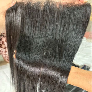 Paquets de cheveux bruts vietnamiens d'usine de haute qualité et pour la vague naturelle non traitée de dentelle et la vague profonde lâche en gros - Product Image 2