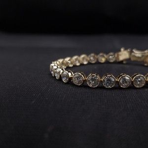 Pulsera de Diamantes de Lujo de 13.17 CT, Oro Sólido de 14K, Certificación IGI, 6.5 Pulgadas, Joyería Fina, Regalo de Alta Calidad, Unisex - Product Image 3