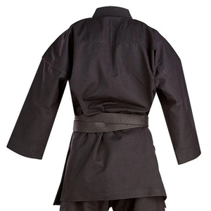 Tenue d'entraînement de karaté durable en mélange de coton premium, anti-rétrécissement, respirante, avec logo personnalisé, ensemble de kimono d'arts martiaux - Product Image 4