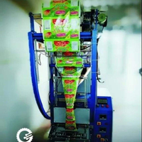 Machine de remplissage et de scellage verticale entièrement automatique pour aliments, céréales, fruits secs, épices, capacité de 10g à 1500g, équipement d'emballage