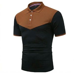 Polo classique pour homme à manches courtes, respirant, en mélange de coton, coupe ajustée, décontracté, mode estivale, confortable pour tous les jours - Product Image 1