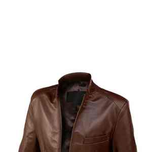 Nouveauté : Blazer en cuir pour homme, élégant, double boutonnage, vente en ligne directe d'usine, meilleur matériau à bas prix - Product Image 3