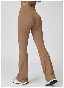 Leggings de Yoga para Mujer, Cintura Alta, Tejido Cepillado de Alta Calidad, No Transparentes, Secado Rápido, Ecológicos, Spandex/Algodón, para Entrenamiento - Product Image 4