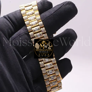 Premium Moissanite Diamond Hip Hop <b>Watch</b> <b>for</b> <b>Men</b> Luxury Waterproof Wristwatch <b>for</b> Daily Wear and Special Events <b>for</b> Sale - Product Image 5