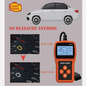 Lettore di Codici di Errore OBD2, Strumento Diagnostico per Auto per Verificare la Luce del Motore, Attrezzo Diagnostico per Veicoli - Product Image 5