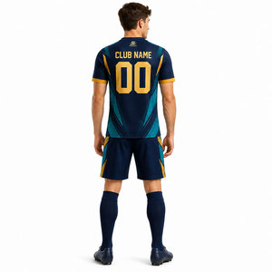 Kit de football OEM, meilleur design, kit de football respirant, nouvelle arrivée, kit de football personnalisé en couleur - Product Image 5