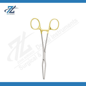 Pinza Vascular Fogarty de Acero Inoxidable, Pinza Atraumática para Tejidos y Vasos Sanguíneos con Mordazas Recubiertas de Goma, Instrumento Quirúrgico - Product Image 5