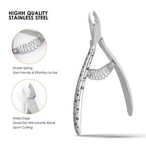 Coupe-ongles professionnel en acier inoxydable, lame droite, pointe acérée, pour doigts d'adultes, design simple - Product Image 6