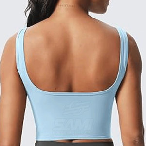 Sujetador Deportivo de Alta Sujeción para Mujer, Transpirable, de Secado Rápido, Ecológico, con Diseño Simple en la Parte Delantera, Venta al Por Mayor - Product Image 6