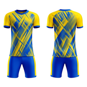 ชุดฝึกซ้อมฟุตบอล เสื้อฟุตบอลมืออาชีพ กางเกงขาสั้น ดีไซน์ใหม่ ทนทาน คุณภาพสูง มีตัวเลือกขนาดตามสั่ง - Product Image 4